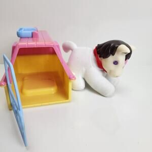 BLUE BOX Go Bye Bye Pony 2008 Plush Body Vinyl Head Horse Doll & Plastic Carrier